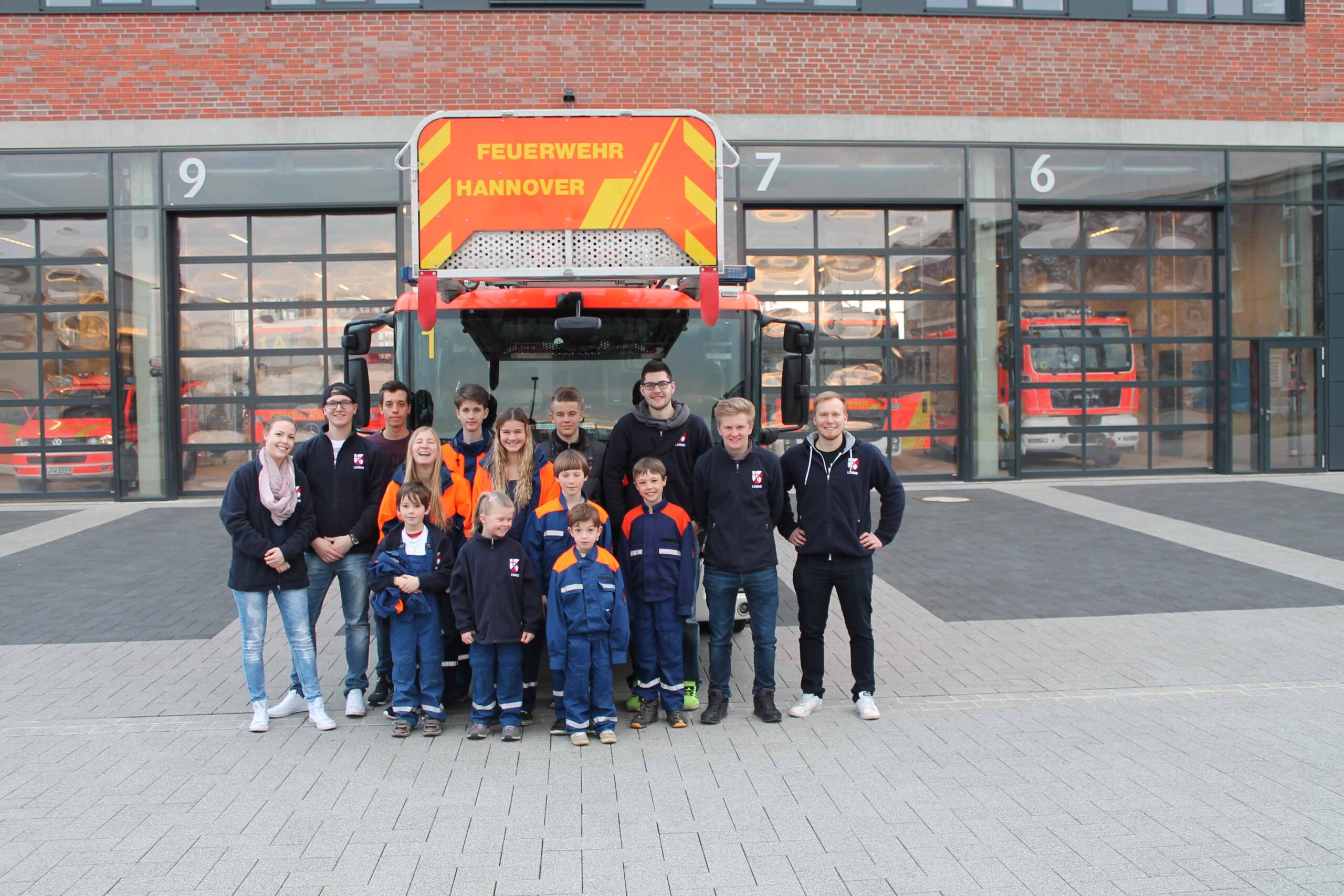 Besuch der Berufsfeuerwehr Hannover
